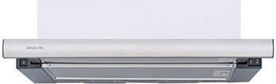 Davoline Crystal Plus Συρόμενος Απορροφητήρας 60cm Inox