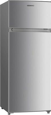 Eskimo Ψυγείο Δίπορτο   ES RTF205SFS  206lt Υ143xΠ54.5xΒ55εκ. Inox