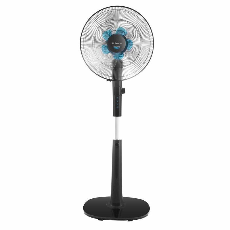 Rohnson R-8600 Ανεμιστήρας Ορθοστάτης 28W Διαμέτρου 40cm με Τηλεχειριστήριο