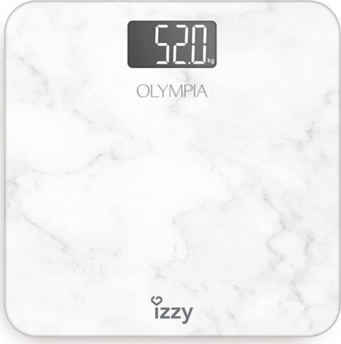 Izzy Olympia IZ-7001 Ψηφιακή Ζυγαριά σε Λευκό χρώμα