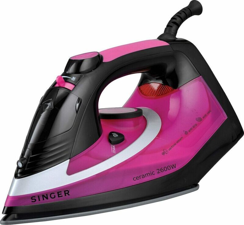 Singer STI-1740-CRBF Σίδερο Ατμού 2600W με Συνεχόμενη Παροχή 35gr/min