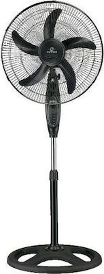 Newest FS-4525B Ανεμιστήρας Ορθοστάτης 65W Διαμέτρου 45cm