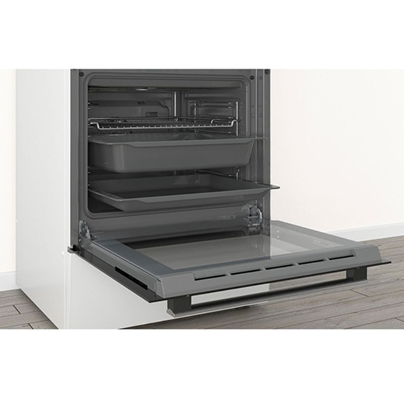 Pitsos PHC009120 Κουζίνα 66lt με Κεραμικές Εστίες Π60εκ. Λευκή