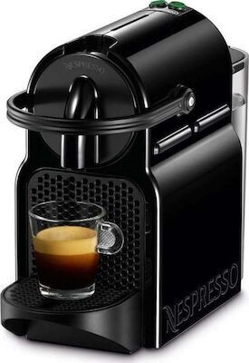 Delonghi Inissia Καφετιέρα για Κάψουλες Nespresso Πίεσης 19bar Black