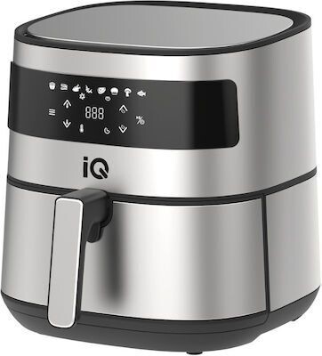 IQ Φριτέζα Αέρος με Αποσπώμενο Κάδο 6.4lt Ασημί AF-001