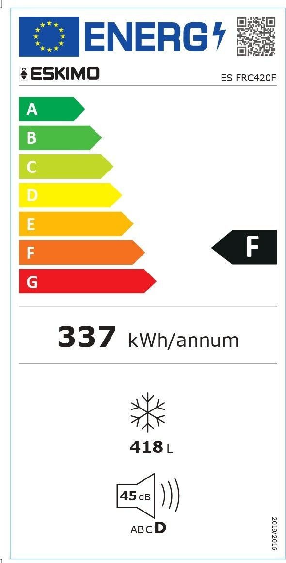 Eskimo Καταψύκτης Μπαούλο ES FRC420F 418lt