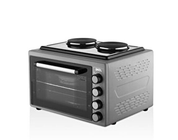 Akel AF-382 Ηλεκτρικό Φουρνάκι 38lt με 2 Εστίες