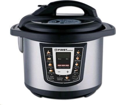First Austria FA-5130 Πολυμάγειρας 1000W με Χωρητικότητα 6lt Ασημί
