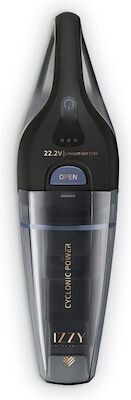 Izzy Cyclonic Power IZ-4005 Επαναφορτιζόμενο Σκουπάκι Χειρός 22.2V Μαύρο