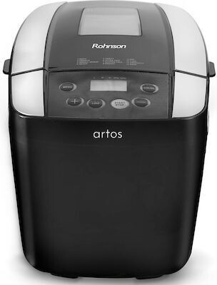 Rohnson Αρτοπαρασκευαστής 800W Χωρητικότητας 1200gr με 12 Προγράμματα Rohnson Αρτοπαρασκευαστής 800W Χωρητικότητας 1200gr με 12 Προγράμματα