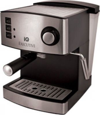 IQ CM-170 EX Μηχανή Espresso 850W Πίεσης 15bar Ασημί