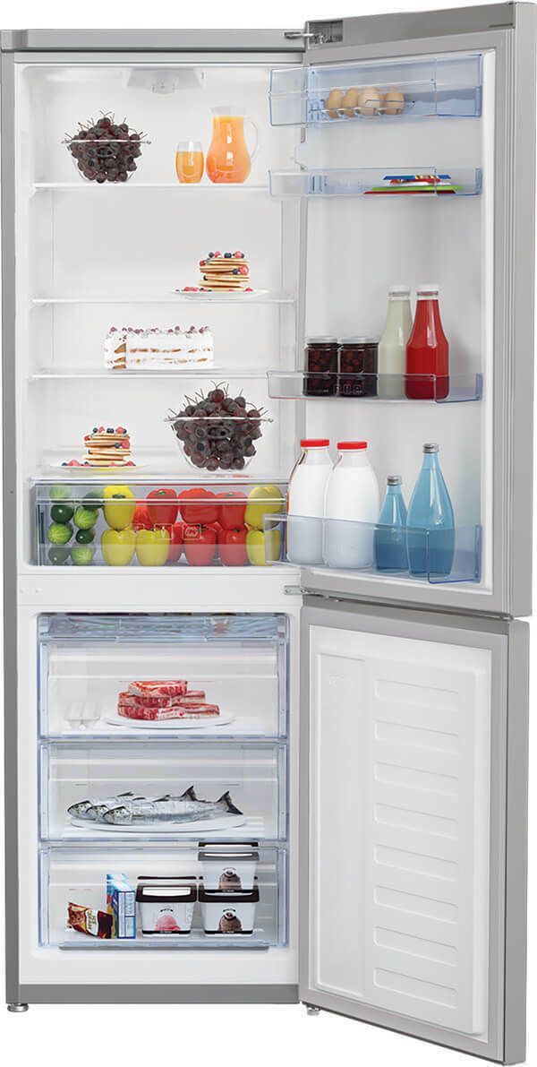 Beko ΨυγειοκαταψύκτηςRCSA330K30SN  300lt Υ185.1xΠ59.5xΒ59.2εκ. Inox