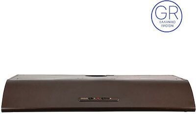 Davoline Olympia 2M 275 Ελεύθερος Απορροφητήρας 75cm Καφέ-Ασπρος