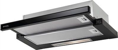 Pyramis Ecoline με Γυαλί Συρόμενος Απορροφητήρας 60cm Μαύρος Pyramis Ecoline με Γυαλί Συρόμενος Απορροφητήρας 60cm Μαύρος