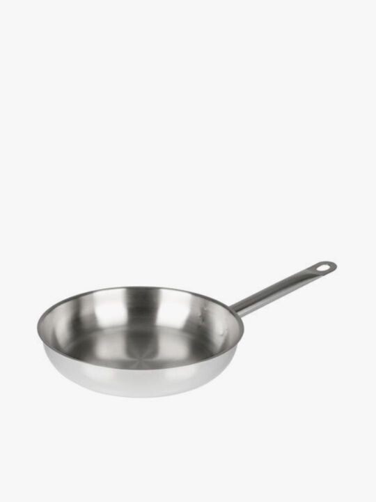Sitram Expert Τηγάνι από Ανοξείδωτο Ατσάλι 24cm