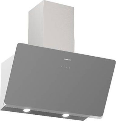 Davoline Shape 90 Απορροφητήρας Καμινάδα 90cm Γκρι-Λευκός-Μαύρος