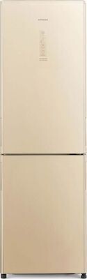 Hitachi R-BG410PRU6X GBE Ψυγειοκαταψύκτης 330lt Total NoFrost Υ190xΠ59.5xΒ65εκ. Μπεζ