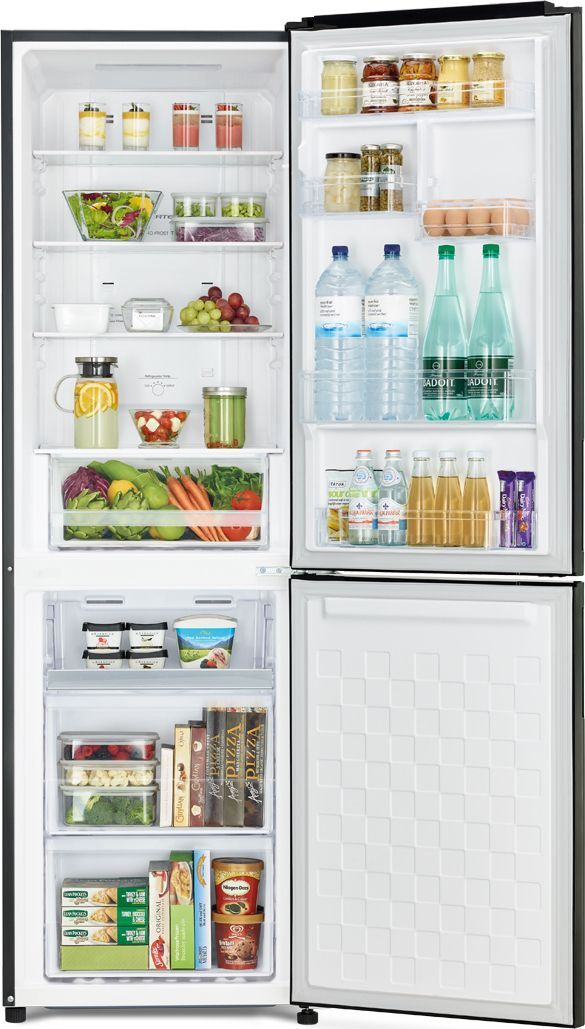 Hitachi R-BG411PRU0 (GS) Ψυγειοκαταψύκτης 330lt Total NoFrost Υ190xΠ59.5xΒ65εκ. Inox