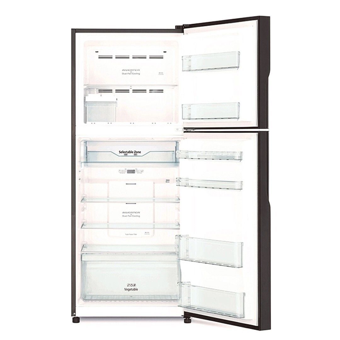 Hitachi ΨΥΓΕΙΟ R-VX401PRU9-1 (PWH)  Δίπορτο Total NoFrost Υ160.5xΠ65xΒ72εκ. Λευκό