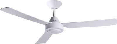 Bayside Calypso NL Ανεμιστήρας Οροφής 122cm Λευκός-Mαύρος