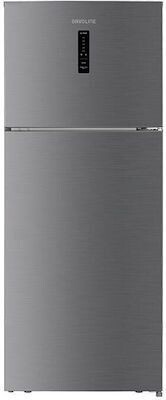 Davoline Ψυγείο Δίπορτο 415lt NoFrost Υ178xΠ70xΒ68εκ. Inox