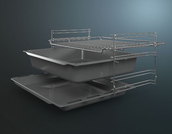 Siemens HK9R30050 Κουζίνα 66lt με Κεραμικές Εστίες Π60εκ. Inox