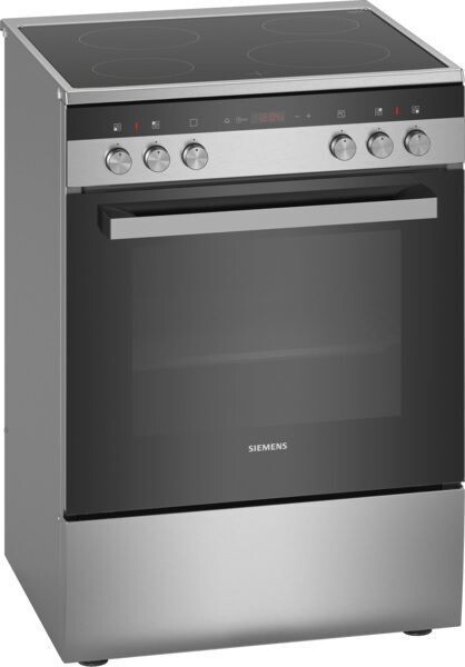 Siemens HK9R30050 Κουζίνα 66lt με Κεραμικές Εστίες Π60εκ. Inox