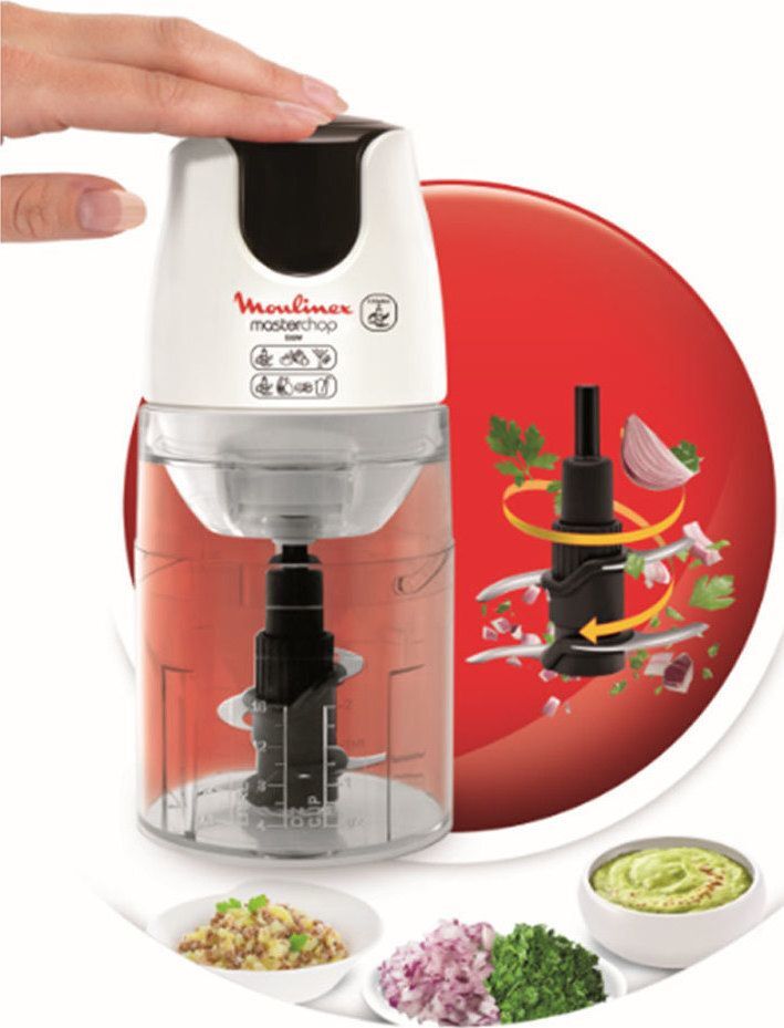 Moulinex Masterchop XL Πολυκόπτης Multi 500W με Δοχείο 500ml