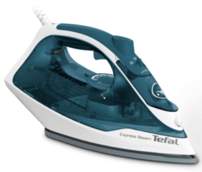 Tefal FV2839 Express Steam Σίδερο Ατμού 2400W με Αντικολλητική Πλάκα και Συνεχόμενη Παροχή 35gr/min FV2839