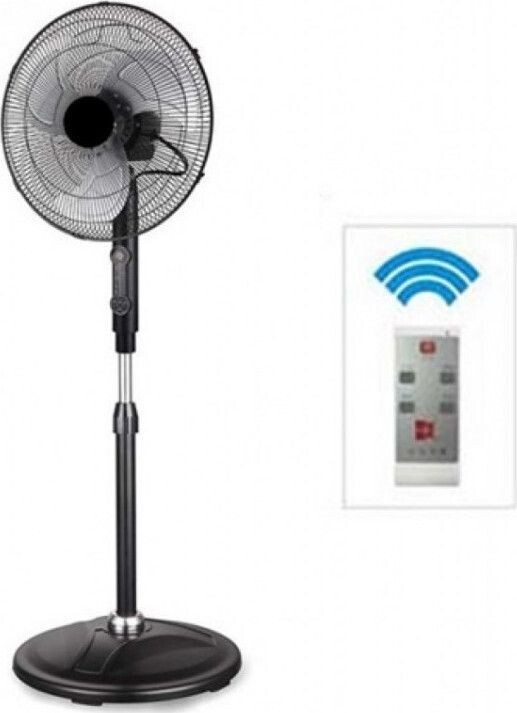 Mistral Plus FAS-20R Ανεμιστήρας Ορθοστάτης 130W Διαμέτρου 50cm με Τηλεχειριστήριο
