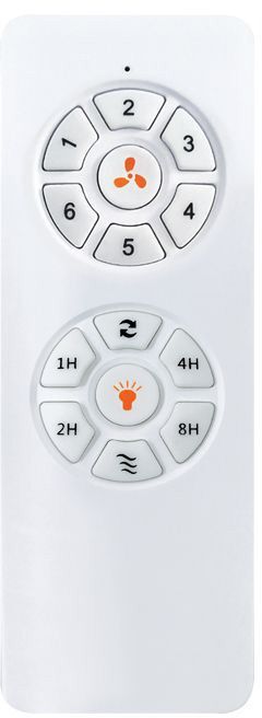 Telco S44-327 Ανεμιστήρας Οροφής 110cm με Φως και Τηλεχειριστήριο Λευκός