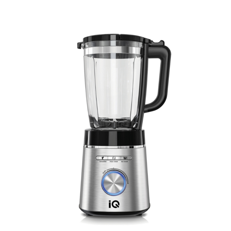IQ BL-415 INOX ΜΠΛΕΝΤΕΡ ΓΙΑ SMOOTHIES ΜΕ ΓΥΑΛΙΝΗ ΚΑΝΑΤΑ 1.75LT 1400W