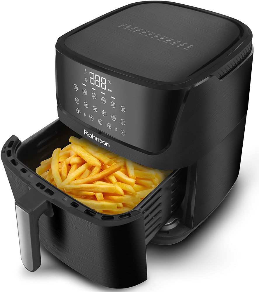 Rohnson Φριτέζα Αέρος με Αποσπώμενο Κάδο 7lt Μαύρη
R-2843