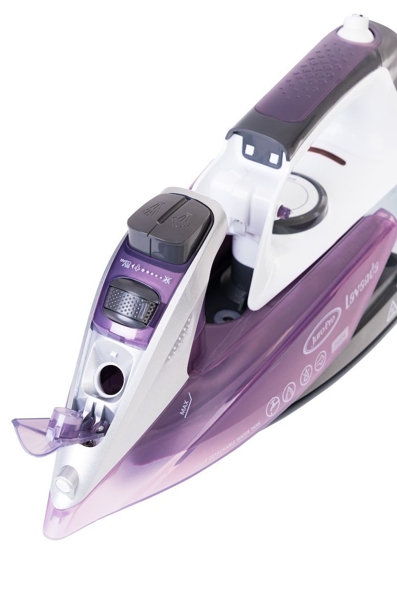 Juro-Pro Lavanda Σίδερο Ατμού 2400W με Κεραμική Πλάκα και Συνεχόμενη Παροχή 80gr/min