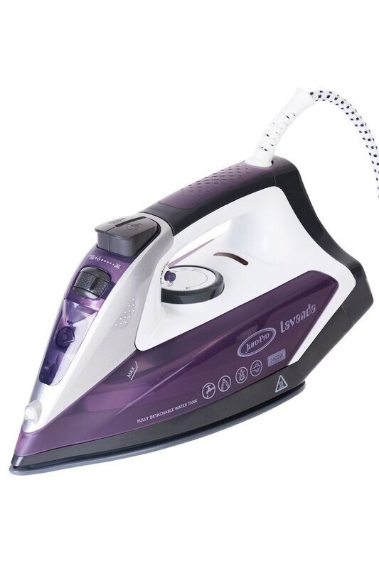 Juro-Pro Lavanda Σίδερο Ατμού 2400W με Κεραμική Πλάκα και Συνεχόμενη Παροχή 80gr/min
