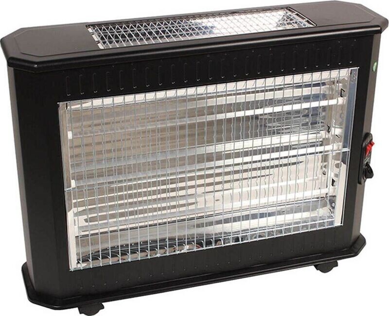 Kumtel KS 2710 Σόμπα Χαλαζία με Θερμοστάτη 2800W Black