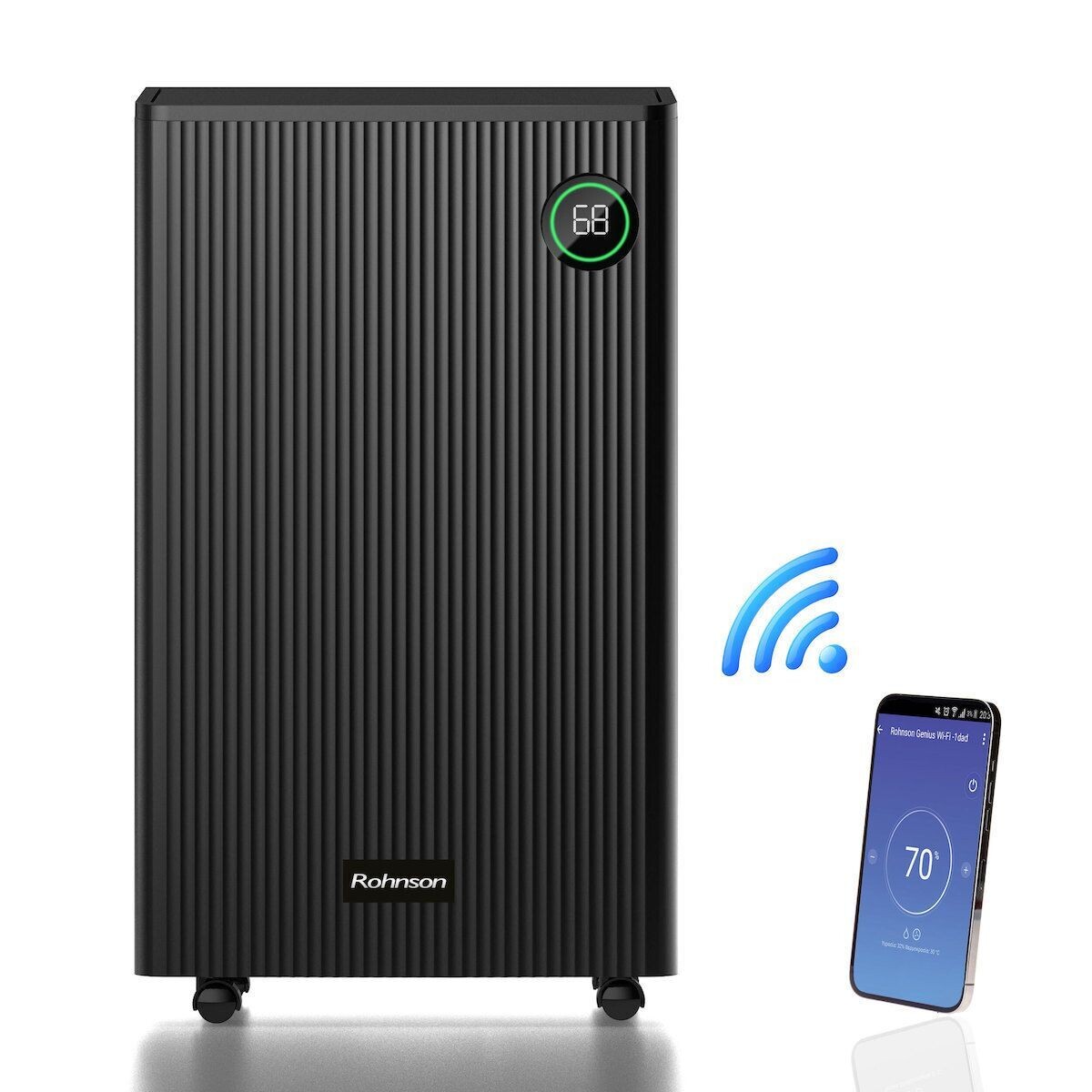 Rohnson Genius² Αφυγραντήρας με Ιονιστή και Wi-Fi 20lt
R-91220