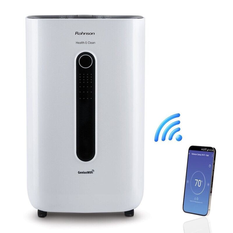 Rohnson Αφυγραντήρας με Ιονιστή και Wi-Fi 20lt
 R-9920