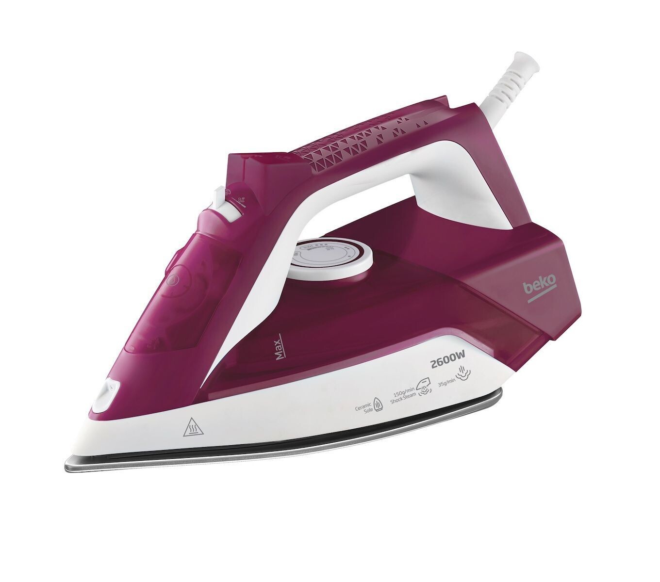 Beko Σίδερο Ατμού 2600W με Συνεχόμενη Παροχή 35gr/min
 SIM 3126 R