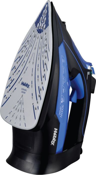 Hobby HSI-40355 Σίδερο Ατμού 3000W με Κεραμική Πλάκα και Συνεχόμενη Παροχή 30gr/min