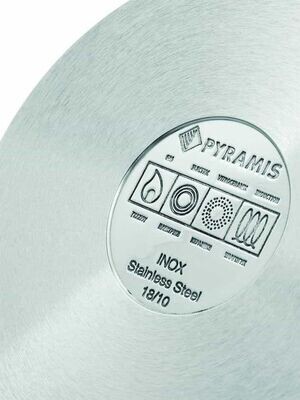 Pyramis Zeon Βαθιά Ανοξείδωτη Κατσαρόλα 2.3lt / 18cm Pyramis Zeon Βαθιά Ανοξείδωτη Κατσαρόλα 2.3lt / 18cm