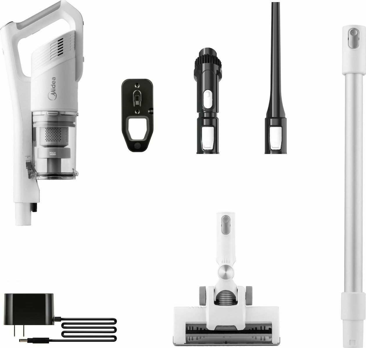 Midea 20Q0BW Επαναφορτιζόμενη Σκούπα Stick 21.6V Λευκή