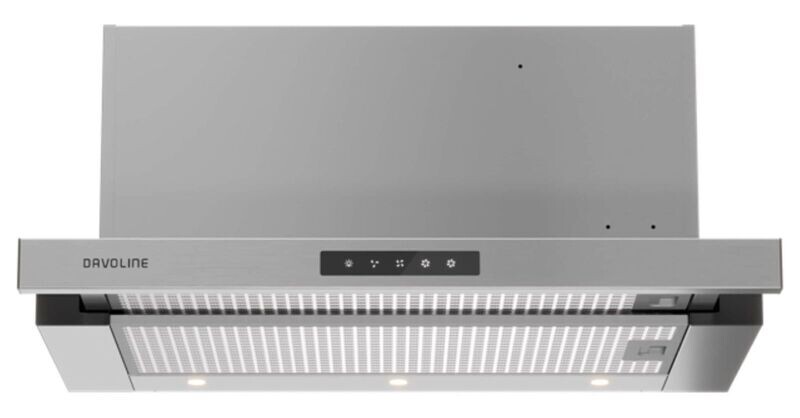 Davoline Ios Pro 60 Συρόμενος Απορροφητήρας 60cm Inox