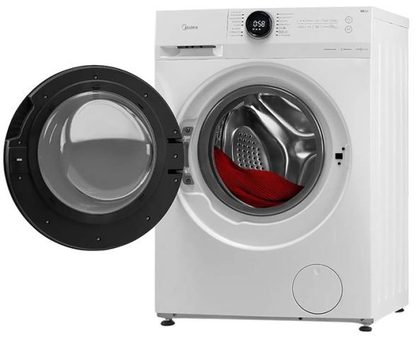 Midea  Πλυντήριο Ρούχων MF200W90B/W-GR 9 kg B