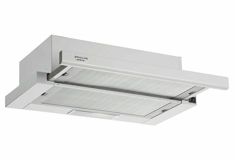 Davoline Spot Q Eco Gr-Ix 060 Συρόμενος Απορροφητήρας 60cm Inox
