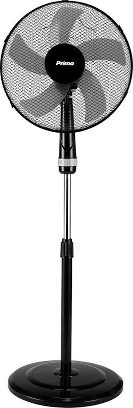Primo PRSF-80448 Ανεμιστήρας Ορθοστάτης 50W Διαμέτρου 40cm Black/Gray