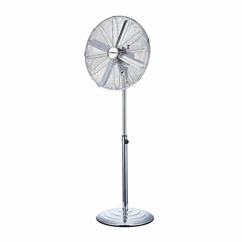 PRIMO Ανεμιστήρας Ορθοστάτης 40CM PRSF-80576 Χρώμιο Μεταλλικός