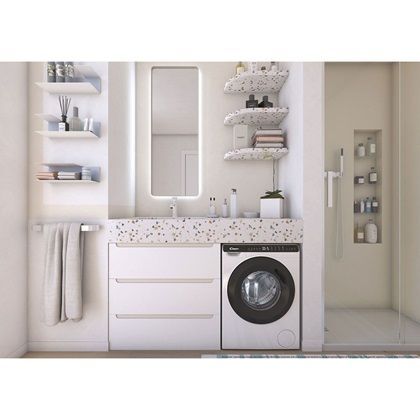 Candy CW50-BP12307-S Πλυντήριο Ρούχων-Ειδικών Διαστάσεων (Υ × Π × Β)
70 cm x 51 cm x 49 cm