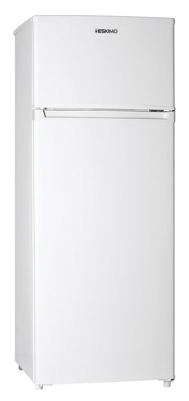 Eskimo ES RTF205SEW Ψυγείο Δίπορτο Υ143xΠ54.5xΒ55.5εκ. Λευκό