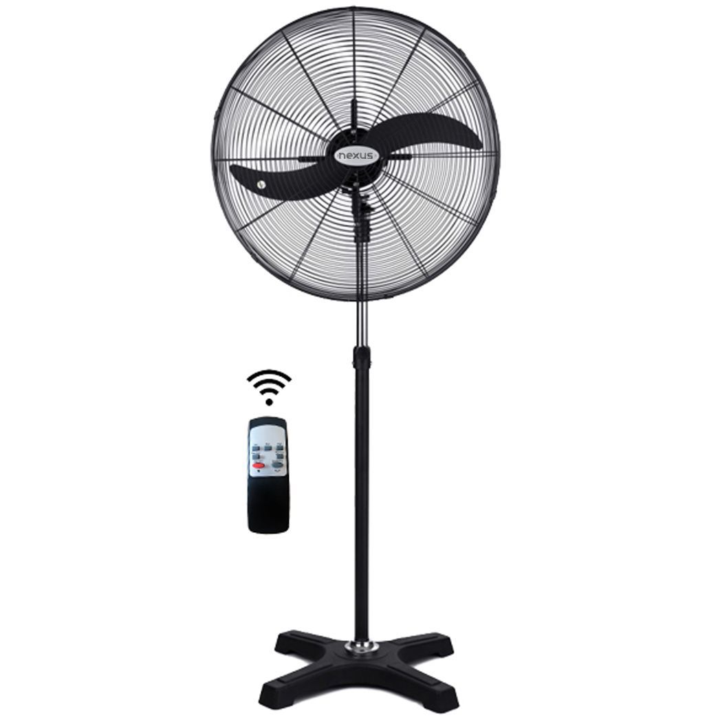 Mistral Plus FA-500RC Επαγγελματικός Ανεμιστήρας Ορθοστάτης 130W Διαμέτρου 50.8cm με Τηλεχειριστήριο
